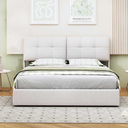 Yelenaro Polsterbett mit Stauraum und gepolstertem Kopfteil – Samt Doppelbett 140x200 oder 160x200 cm