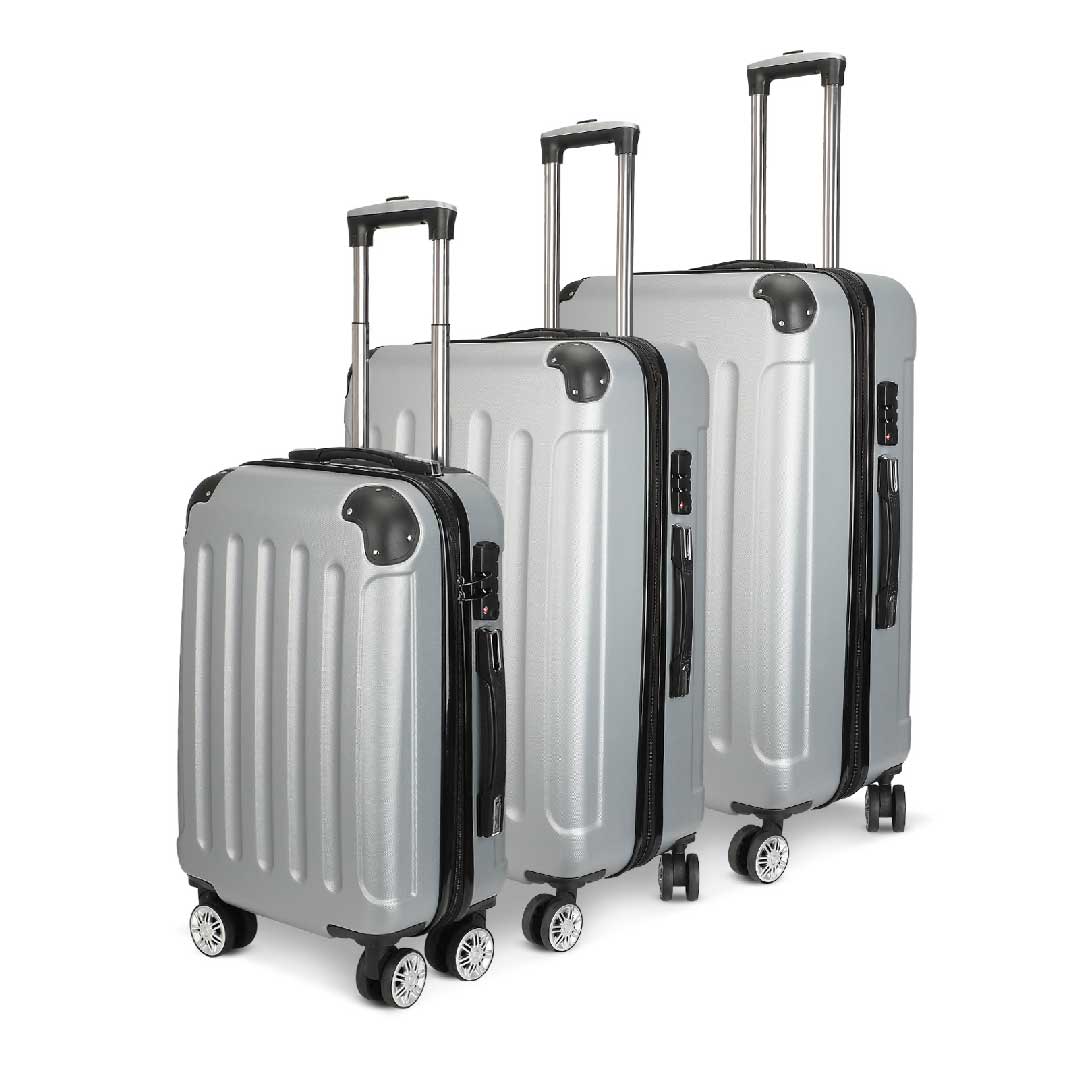 Yelenaro Kofferset 3 Teilig Hartschale – Leichtes Reisekoffer Set mit TSA Schloss