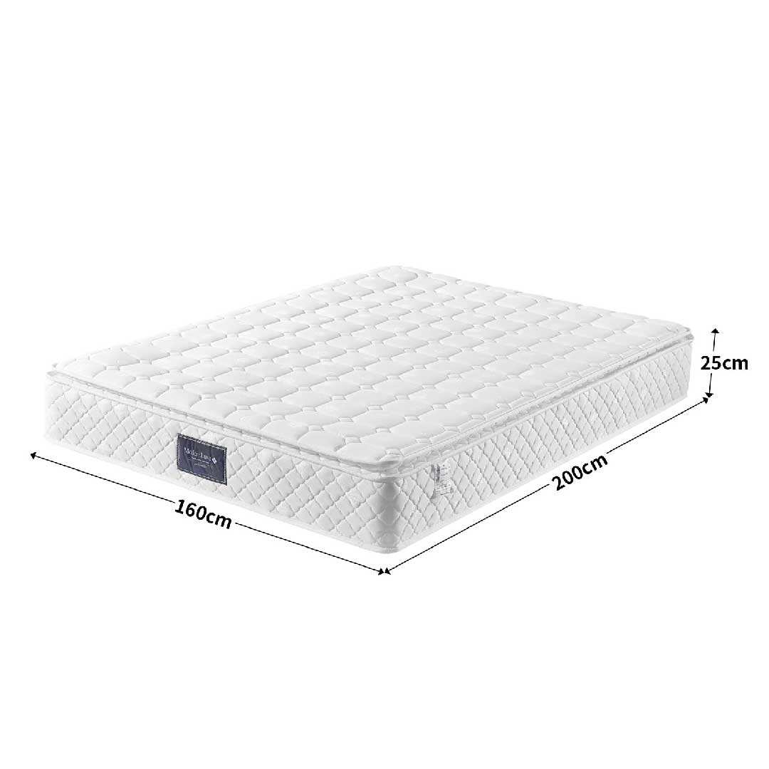 Taschenfederkernmatratze 160×200 cm – Höhe 25 cm, Oeko-Tex® zertifiziert